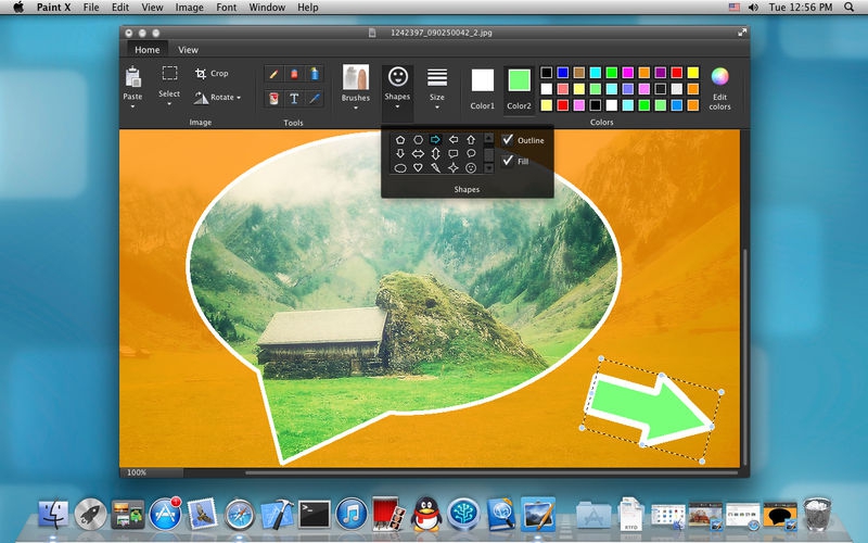 How To Zoom With Paint X Lite For Mac
